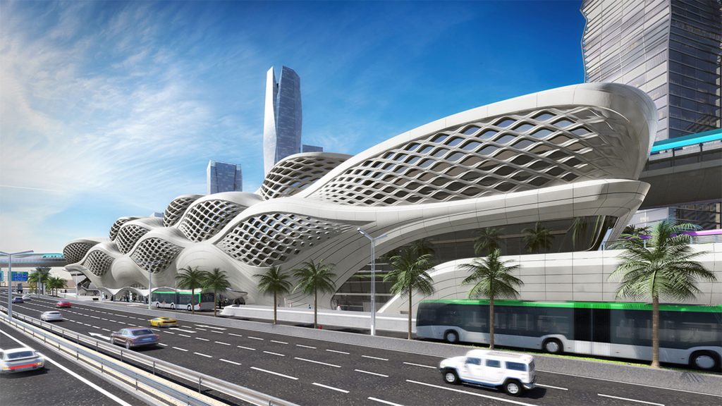 riyadh metro station design